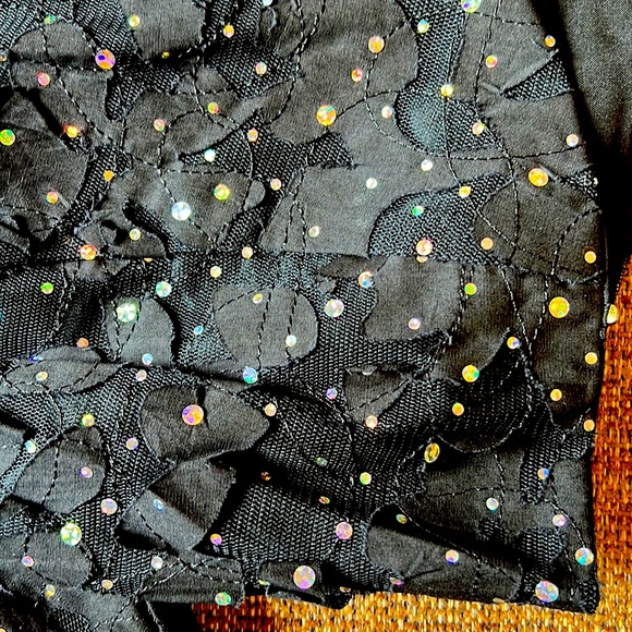 Joseph Ribkoff Black Lace Midi Dress - Picture 16 of 16